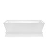 Barclay - Thayer 67" Acrylic Freestanding Tub - ATCRECN67B-WH Barclay Products