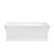 Barclay - Thayer 67" Acrylic Freestanding Tub - ATCRECN67B-WH