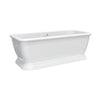 Barclay - Verron 69" Acrylic Tub with Integral Drain and Overflow - ATRECN69BIG Barclay Products