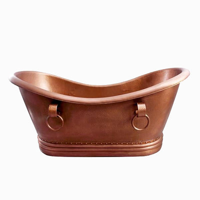 Barclay Baylis COTDSN66S-AC 66" Copper Double Slipper Freestanding Tub Barclay Products