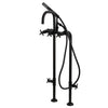 Kingston Brass Concord Freestanding Tub Faucet with Hand Shower Kingston Brass