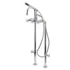 Kingston Brass Concord Freestanding Tub Faucet with Hand Shower Kingston Brass