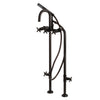 Kingston Brass Concord Freestanding Tub Faucet with Hand Shower Kingston Brass