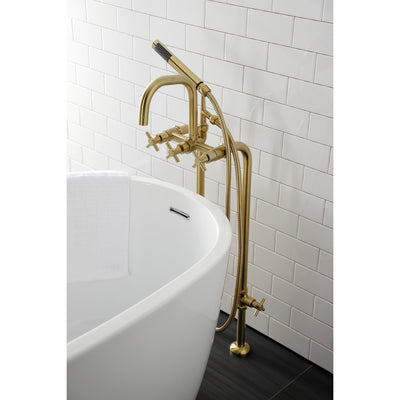 Kingston Brass Concord Freestanding Tub Faucet with Hand Shower Kingston Brass