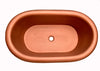 Barclay Picasso COTDRN31-AC-AC Double Roll Copper Clawfoot Freestanding Tub Barclay Products