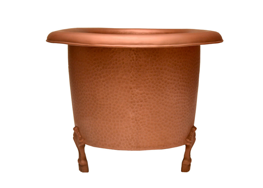 Barclay Picasso COTDRN31-AC-AC Double Roll Copper Clawfoot Freestanding Tub