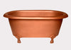 Barclay Picasso COTDRN31-AC-AC Double Roll Copper Clawfoot Freestanding Tub Barclay Products