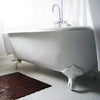 Cambridge Plumbing Cast Iron Double Ended Clawfoot Tub 60" X 30"