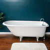 Cambridge Plumbing Cast-Iron Rolled Rim Clawfoot Tub 61" X 30"