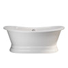 Cambridge Plumbing DES-PED Cast Iron Double Ended Slipper Tub 71" X 30" Cambridge Plumbing