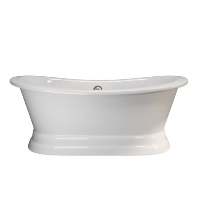 Cambridge Plumbing DES-PED Cast Iron Double Ended Slipper Tub 71" X 30" Cambridge Plumbing