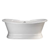 Cambridge Plumbing DES-PED Cast Iron Double Ended Slipper Tub 71" X 30" Cambridge Plumbing