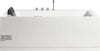 EAGO AM154ETL-R6 6 ft Acrylic White Rectangular Whirlpool Tub With Fixtures Alfi Trade Inc