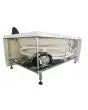 EAGO AM161-L 59" Single Person Corner White Acrylic Whirlpool Bathtub Alfi Trade Inc