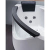 EAGO AM198ETL-R 5' Single Person Rounded Clear Corner Whirlpool Bathtub - Right Drain