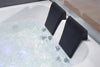 EAGO AM199ETL 5ft Clear Rounded Corner Acrylic Whirlpool Bathtub for Two Alfi Trade Inc