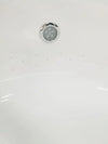 EAGO AM2130 66 Inch Round Freestanding Acrylic Air Bubble Bathtub Alfi Trade Inc