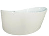 EAGO AM2130 66 Inch Round Freestanding Acrylic Air Bubble Bathtub Alfi Trade Inc