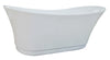 EAGO AM2140 Six Foot White Freestanding Air Bubble Bathtub Alfi Trade Inc