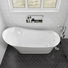 EAGO AM2140 Six Foot White Freestanding Air Bubble Bathtub Alfi Trade Inc