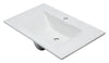 EAGO BB127 White Ceramic 32"X19" Rectangular Drop In Sink