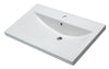 EAGO BH001 White Ceramic 32"X19" Rectangular Drop In Sink