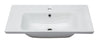 EAGO BH003 White Ceramic 32"x19" Rectangular Drop In Sink