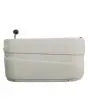 EAGO AM175-L 57'' White Acrylic Corner Jetted Whirpool Bathtub W/ Fixtures