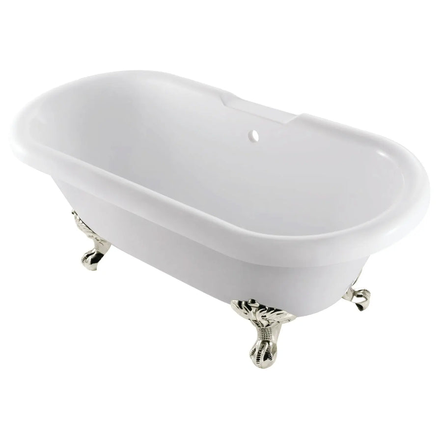 Kingston Brass - Aqua Eden 67" Acrylic Double Ended Clawfoot Tub - VTDS672924JNH Kingston Brass