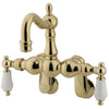 Kingston Brass CC1083T Vintage Wall Mount Tub Filler with Adjustable Centers