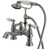 Kingston Brass CC1156T Vintage 7" Deck Mount Tub Filler