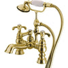 Kingston Brass CC1158T Vintage 7" Deck Mount Tub Filler