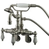 Kingston Brass CC1303T Vintage Wall Mount Tub Filler with Adjustable Centers