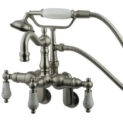 Kingston Brass CC1303T Vintage Wall Mount Tub Filler with Adjustable Centers