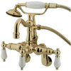 Kingston Brass CC1305T Vintage Wall Mount Tub Filler with Adjustable Centers