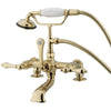 Kingston Brass CC203T Vintage 7" Deck Mount Tub Filler