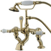 Kingston Brass CC411T Vintage 7" Deck Mount Tub Filler