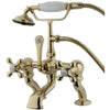 Kingston Brass CC415T Vintage 7" Deck Mount Tub Filler