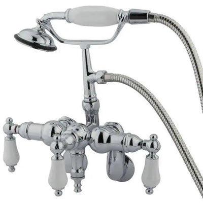 Kingston Brass CC421T Vintage Wall Mount Tub Filler with Adjustable Centers