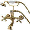 Kingston Brass CC557T Vintage 7" Wall Mount Tub Filler