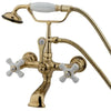 Kingston Brass CC559T Vintage 7" Wall Mount Tub Filler