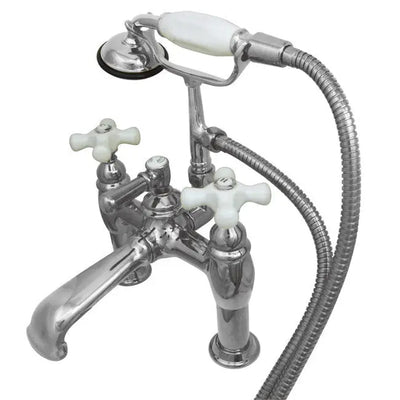 Kingston Brass CC611T Vintage 7" Deck Mount Tub Filler