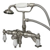 Kingston Brass CC623T Vintage Deck Mount Tub Filler with Adjustable Centers