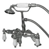 Kingston Brass CC623T Vintage Deck Mount Tub Filler with Adjustable Centers