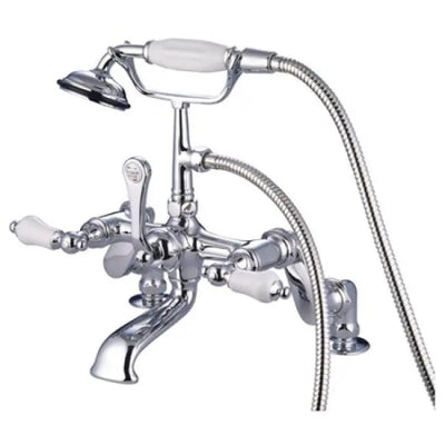 Kingston Brass CC655T Vintage Deck Mount Tub Filler with Adjustable Centers