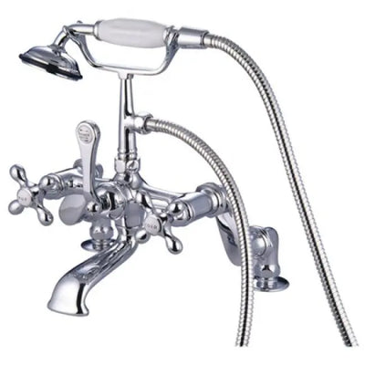 Kingston Brass CC657T Vintage Deck Mount Tub Filler with Adjustable Centers