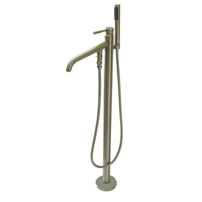 Kingston Brass KS813 Concord Floor Mount Tub Filler with Hand Shower Kingston Brass