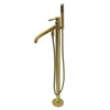 Kingston Brass KS813 Concord Floor Mount Tub Filler with Hand Shower Kingston Brass