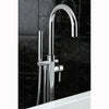 Kingston Brass KS815 Concord Floor Mount Tub Filler with Hand Shower