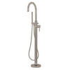 Kingston Brass KS815 Concord Floor Mount Tub Filler with Hand Shower